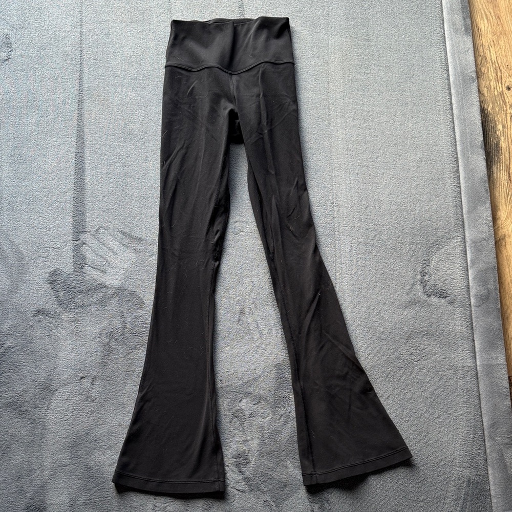 lululemon athletica Black Mini Flare Pants